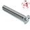 *DIN 7991 2-Hole Security Fastener 2-Hole M3x6mm Class A2 PLAIN Stainless TH3 METRIC Full Countersunk