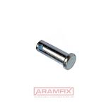 ISO 2341B Clevis Pin with head 16x45mm Steel Zinc Plated