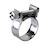 DIN 3017-1 Hose clamp with fastenening lugs 17-19/18 AISI 430 PLAIN Stainless