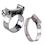 DIN 3017-1 Hose clamp with fastenening lugs 43-47/20 Class A2 PLAIN Stainless