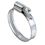 DIN 3017AL Hose clamp with worm gear 16-27/9 Carbon Steel Zinc Plated