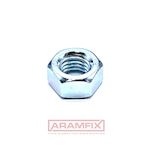 ISO 4032 Hex Nuts M6 Class 6 Steel Zinc Plated METRIC