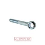 DIN 444B Rod End Bolts Partially Threaded M16x200mm Grade 4.6 Zinc Plated METRIC Partially