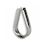 DIN 6899B Thimbles for ropes 3.5mm Class A4 PLAIN Stainless METRIC