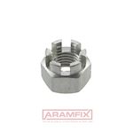 ISO 7035 Crown Hex Nuts M10 Class A2 PLAIN Stainless METRIC