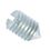 ISO 7434 Set screw High-Hold Cone-Point M5x8mm Class 14H Zinc Plated Slotted METRIC Full