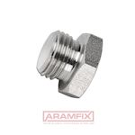 DIN 7604A Hexagon socket pipe plug M12-1.50 Steel Zinc-Flake METRIC Hex