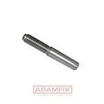 DIN 7977 Taper Pins with external thread M10x75mm Steel PLAIN  Partially Rounded