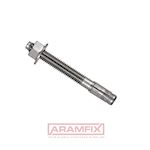 AN 217 Wedge Anchor for cracked and non-cracked concrete M16x140mm Class A4 PLAIN Stainless METRIC Partially