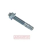 AN 217 Wedge Anchor for cracked and non-cracked concrete M10x90mm Steel Zinc Plated METRIC Partially