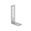 DMX® KRS Adjustable Angle Bracket (a) 90 x (b) 60 x (c) 60mm t=2,5mm Steel Sendzimir Zinc Plated
