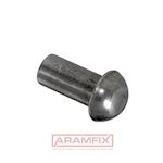 DIN 124 Knurled thumb screw high type 10x50mm Steel PLAIN METRIC Rounded