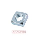 DIN 557 Square Nuts Thin M16 Class 5 Steel Zinc Plated METRIC Square