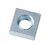 DIN 562 Square Nuts Thin M2.5 Class 4 Steel Zinc Plated METRIC Square