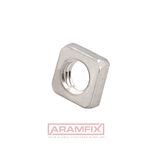 DIN 562 Square Nuts Thin M3 Class A2 PLAIN Stainless METRIC Square