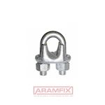 DIN 741 Wire rope clips for ropes M30 Steel Zinc Plated METRIC