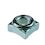 DIN 928 Square Weld Nuts Type B M8 Grade 4.8 Zinc Plated METRIC Full