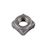 DIN 928 Square Weld Nuts Type B M6x(S)10 - (M)4.8    mm Low-Carbon Steel PLAIN METRIC Full