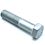 DIN 931 Hex Bolt M8x70mm Grade 10.9 Zinc-Flake GEOMET 500B METRIC Partially Hex