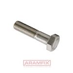DIN 931 Hex Bolt M20x85mm AISI 309 1.4828 PLAIN Stainless METRIC Partially Hex
