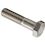 DIN 931 Hex Bolt M20x60mm AISI 309 1.4828 PLAIN Stainless Slotted METRIC Partially Hex