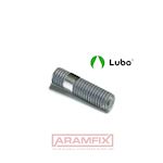 DIN 939 Set-up Studs M27x240mm Class A2 LUBO Lubrication METRIC Partially