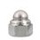 DIN 986 Cap Nuts M4 Class A2 PLAIN Stainless METRIC Domed