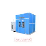 EFFCO DST-500 Dip-Spin Coating Machine 500mm basketxLxWxH- 2900x2900x3200mm Steel Alloy Blue