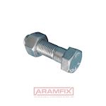EN 15048 ISO 4014/ISO 4032 SB Structural Bolting SET SET CE-Mark M12x70mm Grade 8.8 Zinc Plated METRIC Partially Hex