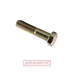 ISO 4014 Hex Bolt M12x80mm Grade 8.8 Zinc Cr6+ Yellow Plated METRIC Partially Hex