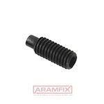 ISO 4028 Set screw Cup-Point M4x10mm 45 HV Steel PLAIN Hex METRIC Full Rounded