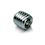 ISO 4029 Set screw Cup-Point M3x3mm 45 HV Steel Zinc Plated Hex METRIC Full