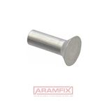 ISO 1051C Countersunk Head Rivet 3.0x16mm Class A2 PLAIN Stainless METRIC Countersunk