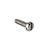 ISO 1207 Cheese Head Screw M1x4mm Class A2-70 PLAIN Stainless Slotted METRIC Full Rounded