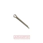 ISO 1234 Split Pins M5x100mm Class A2 PLAIN Stainless