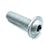 ISO 7380-2 Socket Button Head Screw with Flange M12x30mm Grade 10.9 Zinc-Flake Hex METRIC Full Button Head