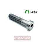 ISO 14580-TX Socket Head Screw Low-Profile M10x70mm Class A2 LUBO Lubrication HEX Tamper-Resistant METRIC Partially Rounded