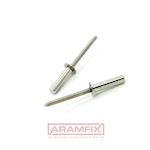 ISO 16585 SEALED Domed Blind Rivets 4x8mm Stainless A4 PLAIN METRIC Domed