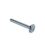 NFE 25129 Head Bolt Truss M5x60mm Grade 4.6 Zinc Plated Slotted in Cross METRIC Full Rounded