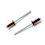 DH Domed Head Blind Rivets 4.0x10mm Aluminium 3,5% MG / Steel RAL 3009 Oxide red 5.0 - 6.5 Grip Range METRIC Domed