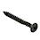 Drywall Fine counter screws fine counter thread 3.9x25mm Carbon Steel Black Phosphate Phillips #2 Full Bugle Head