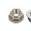 DIN 6923 Serrated Serrated Flange Nuts M3 Class A2 PLAIN Stainless METRIC