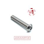 *ISO 7380-1 Pin Hex Security Fastener Pin Hex M4x6mm Class A2 PLAIN Stainless 2.5 H2.5 Drive METRIC Full Button Head