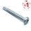 Pan Head Self Tapper 6-Lobe Pin Security Screw Self Drilling 4.2x25mm Carbon Steel Zinc-Flake T20 Drive METRIC Full