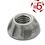Kinmar Permanent Nut Security Fastener Kinmar Permanent M5 Class A2 PLAIN Stainless KM6P METRIC