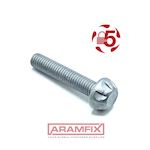 Kinmar Permanent Bolt Security Fastener Kinmar Permanent M8x40mm Carbon Steel Zinc Plated KM8P METRIC Full Rounded