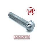 Kinmar Removable Bolt Security Fastener Kinmar Removable M8x25mm Carbon Steel Zinc Plated KM8R METRIC Full