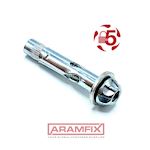 Kinmar Permanent Anchor Security Fastener Security Anchors M10x60mm Carbon Steel Zinc Plated KM10P METRIC
