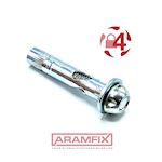 Kinmar Removable Anchor Security Fastener Security Anchors M10x60mm Carbon Steel Zinc Plated KM10R METRIC Full