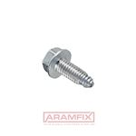 Tap/R® Thread Rolling Screws 1/4-20x7/16 Carbon Steel Zinc Plated Phillips #3 INCH Full Hex